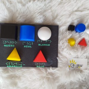 Paleta de pintura con señalizadores incluidos (sin los pinceles)