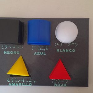 Paleta con piezas de encastre (sin señalizadores)